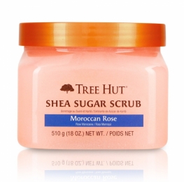 TREE HUT SHEA SUGAR SCRUB MAROCCAN ROSE - 250 GRAM