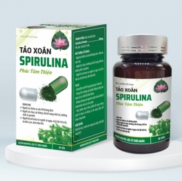 TẢO XOẮN SPIRULINA PHÚC TÂM THIỆN SIÊU THỰC PHẨM